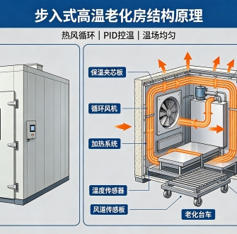步入式高温老化房是什么？原理、结构与基础功能介绍  